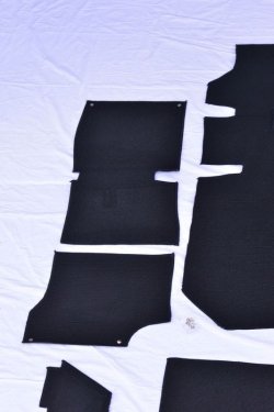 画像7: フェアレディＳ31Zフロアーカーペット　後期モデル　9点セット