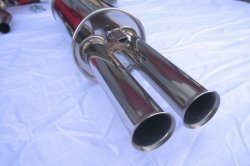 画像2: スピリット・ガレージ・ハコスカ KGC10/GC10用ステンレスデュアルマフラー50φ+ステンレスタコ足42φ Set 