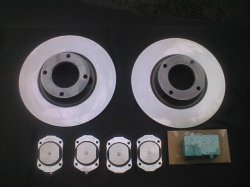 画像2: SR311/SP311用フロントブレーキローター＆キャリパーピストンＫｉｔ