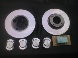 画像4: SR311/SP311用フロントブレーキローター＆キャリパーピストンＫｉｔ