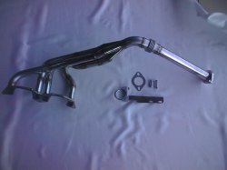 画像6: スピリットガレージハ310サニー用　ステンレスタコ足　4-1