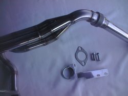 画像9: スピリットガレージハ310サニー用　ステンレスマフラー・ステンレスタコ足　セット 