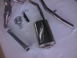 画像5: スピリットガレージハ310サニー用　ステンレスマフラー・ステンレスタコ足　セット 