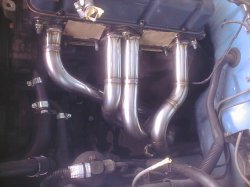 画像16: スピリットガレージハ310サニー用　ステンレスタコ足　4-1