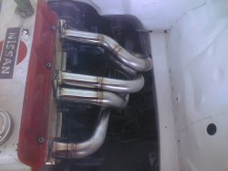 画像11: スピリットガレージハ310サニー用　ステンレスタコ足　4-1