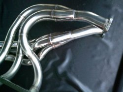 画像5: フェアレディ240Z/HLS30Z(左ハン専用）　　　スピリット・ガレージ製　ステンレス　タコ足42.7φ 