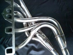 画像7: フェアレディ240Z/HLS30Z(左ハン専用）　　　スピリット・ガレージ製　ステンレス　タコ足42.7φ 