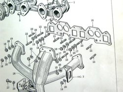 画像2: ＳＲ311＆ＳＲＬ311　Ｕ20エンジン用　インマニ＆EXガスケット