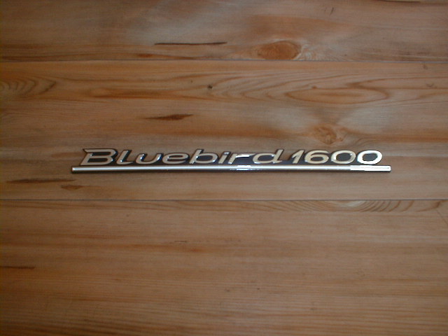 画像1: ブルーバード1600　トランクエンブレム　