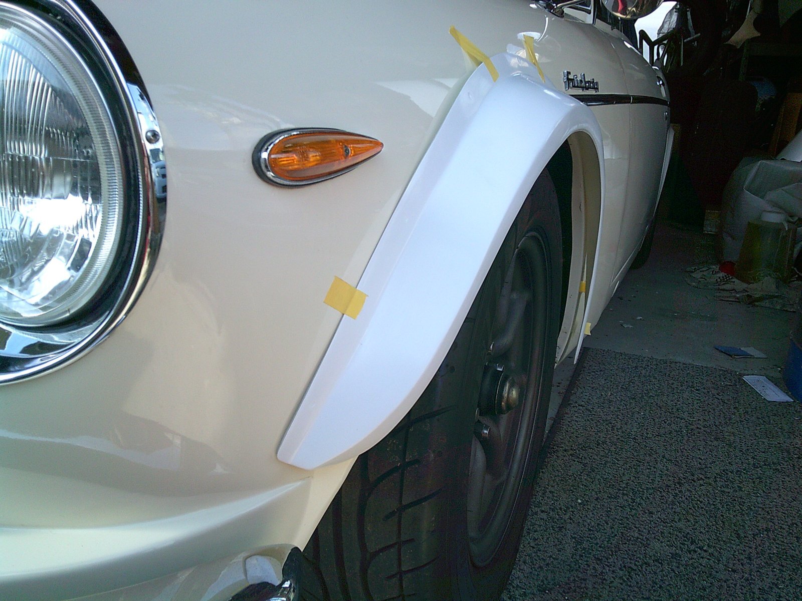 画像6: SP&SR　レース用 日産ワークスオーバーフェンダー　レプリカ